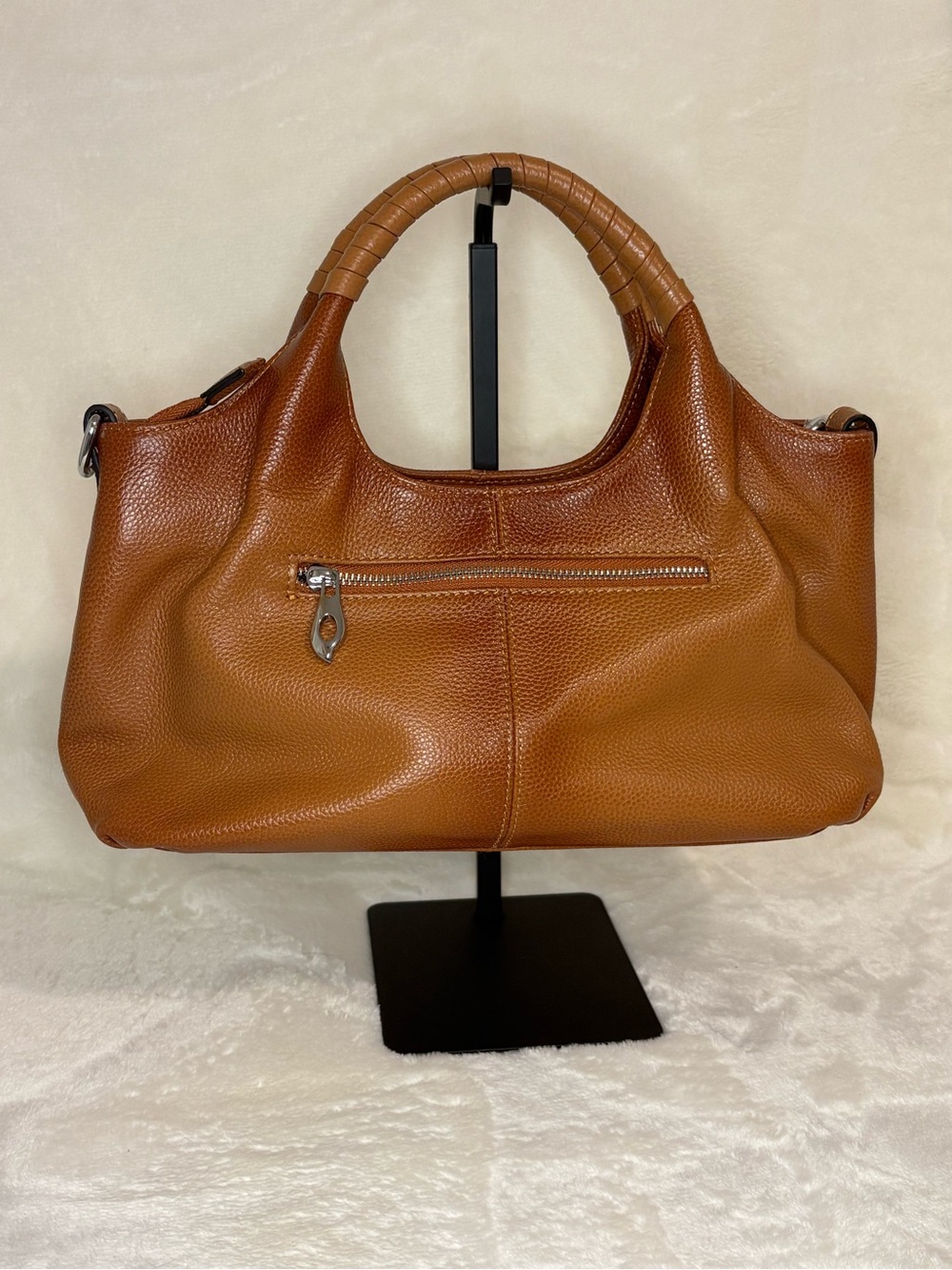 Casual Mini Shoulder Bag in Warm Tan
